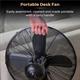 Tower Cavaletto Metal Desk Fan 12" - 261859
