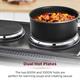 Tower Mini Oven with Dual Hot Plates 32L with 90 Minute Timer - All in One Cooking - 275759