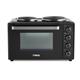 Tower Mini Oven with Dual Hot Plates 32L with 90 Minute Timer - All in One Cooking - 275759