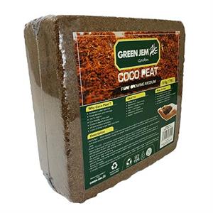 Compost Brick 5kg - Provides 75L of Compost - 100% Natural Coco Peat - 287012