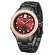 Swan & Edgar Ltd Ed Certitude Automatic Watch with Stainless Steel Bracelet - Black