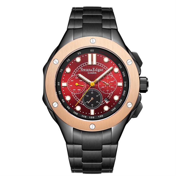 Swan & Edgar Ltd Ed Certitude Automatic Watch with Stainless Steel Bracelet - 288870