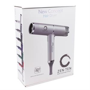 Zenten Salon Professional T-Shape Ultra Lightweight 1800w Hair Dryer & Halo Detangle Vented Blow Dry Hair Brush - 294387