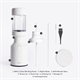 The Beast Mighty 650 Blender - White