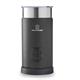 MisterChef Large Fast 550W Automatic Milk Frother, Hot & Cold Milk Functionality, 240ml Milk Heating / 115ml Milk Frothing - 4 Functions - Black