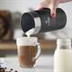 MisterChef Large Fast 550W Automatic Milk Frother, Hot & Cold Milk Functionality, 240ml Milk Heating / 115ml Milk Frothing - 4 Functions - 295993