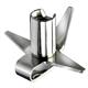 Bamix Swissline with 3 Blades, Stand, 400ml Beaker & Lid, Processor and 1L Jug PLUS Complimentary Meat Blade - 296488