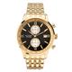 Accurist Gents Chronograph  Gold Watch with Stainless Steel Bracelet.  - 300846