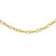 Hatton Garden 9K Yellow Gold 5mm Freshwater Cultural Pearl Pendant with 9K Gold Twist Chain 18" - 301361