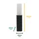Gardenwize Rattan Solar Lights - Pack of 8  - 305312