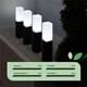 Gardenwize Rattan Solar Lights - Pack of 8  - 305312