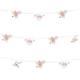 Gardenwize Solar Orchid Flower String Lights 2m - Twin Pack (4m in Total) - Orchid Lights