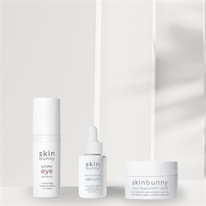 Skinbunny Ultimate Anti-Ageing Collection - Skinbunny Under Eye Enhancer 10g 100 Applications, Hyaluronic Acid Moisturiser 30ml and Niacinimide Serum 30ml - 326611