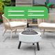 Gardenwize MGO Firepit and Table - 327780