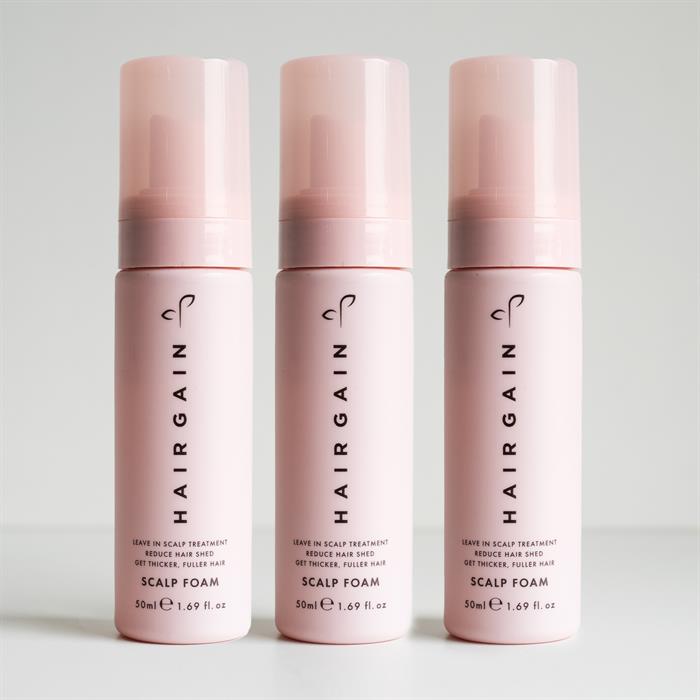 Hair Gain Scalp Foam 50ml Triple Pack  - 337072