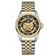 Samuel Joseph Ltd Ed Two Tone Skeleton Jubilee  Automatic Watch with Stainless Steel Bracelet - 339678
