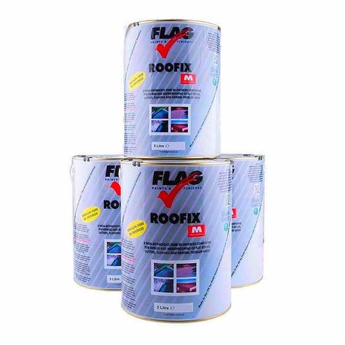 Roofix M 4 x 5 Litre - Black