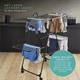 Swan Stealth Jumbo Clothes Airer with 26m of Drying Space, 30kg Weight Capacity, Integrated Wheels, Anti-Slip Coating and Easy Storage - 360751
