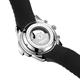 Swan & Edgar Ltd Ed Marine Timer Automatic Watch with Silicone Strap - Blue/Black