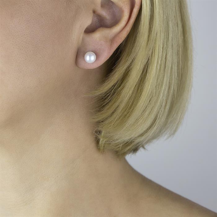 Faith & Brown Circe Freshwater Pearl Studs 7mm - 370584