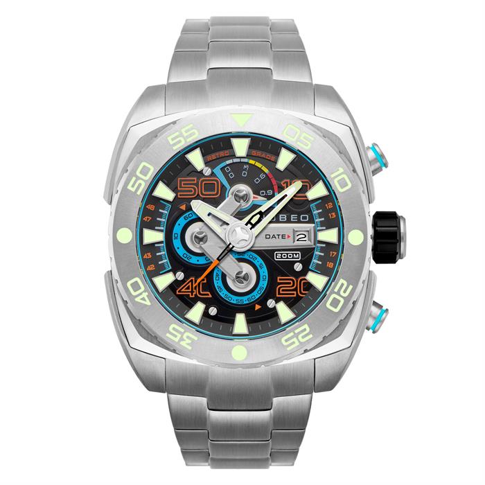 Nubeo Gents Ingenuity Watch with Stainless Steel Bracelet - 377131
