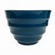 Large Ribbed Planters 40 x 30cm with Glazed Effect - Set of 2 - 377149