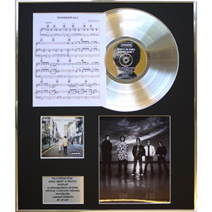 Oasis - 'What's the Story' 24 x 20" Framed Platinum Disc & Photo Display Ltd Edition of 100 - 386227