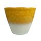 Large Two Tone Planters 40 x 30cm with Glazed Effect - Set of 2 - 399149