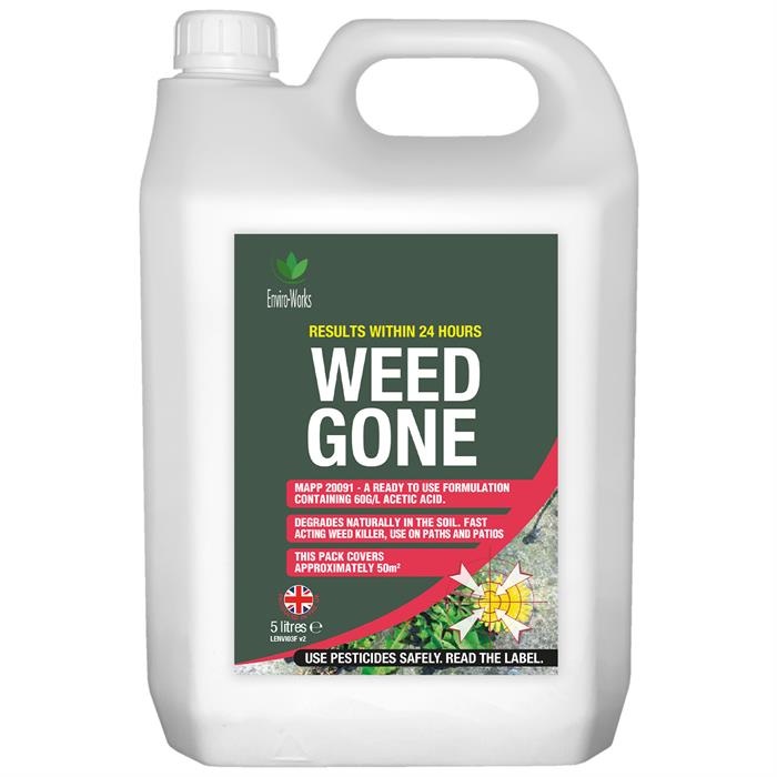 Enviroworks Weed Gone 5L with Long Hose Trigger  - 424172