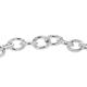 Faith & Brown Italian Crafted Sterling Silver Albert Large Belcher Bracelet 7" - 434244