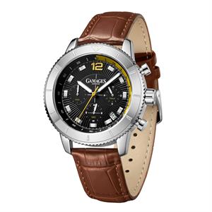 Gamages of London Ltd Ed Endeavour Mecha Quartz Watch with Leather Strap - 437971