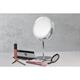 Carmen Illuminated Cosmetic Vanity Mirror with Touch Sensor, 360° Adjustability and Dimmer Function - Chrome - 446830