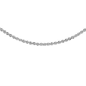 Platinum Rope Necklace 18" - 454008