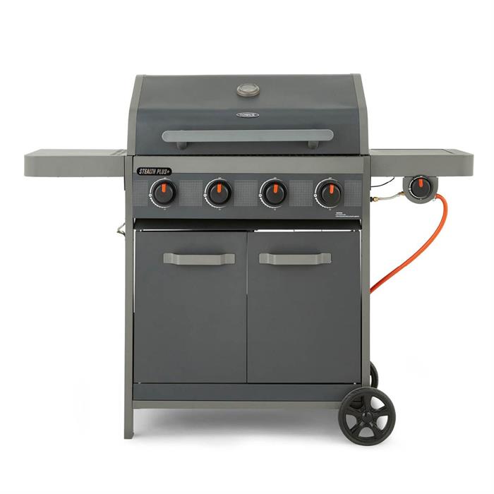 Tower Stealth Plus Four Burner Gas BBQ with Side Burner - 470950