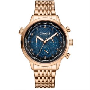 Gamages of London Ltd Ed Tempest Mech Mecha Quartz Watch with Stainless Steel Bracelet - 481917