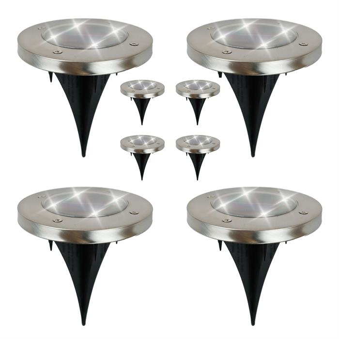 Gardenwize Deck Lights - Pack of 8 - 490551