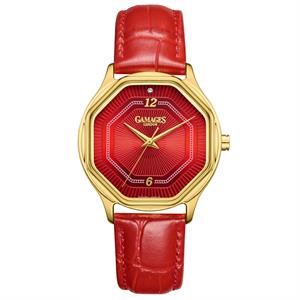 Gamages Of London Ladies Romantic Diamond Watch with Leather Strap - 493755