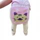 Pretty Kitty Leggings with Built-In Socks by Lucalui - 1-2 Years