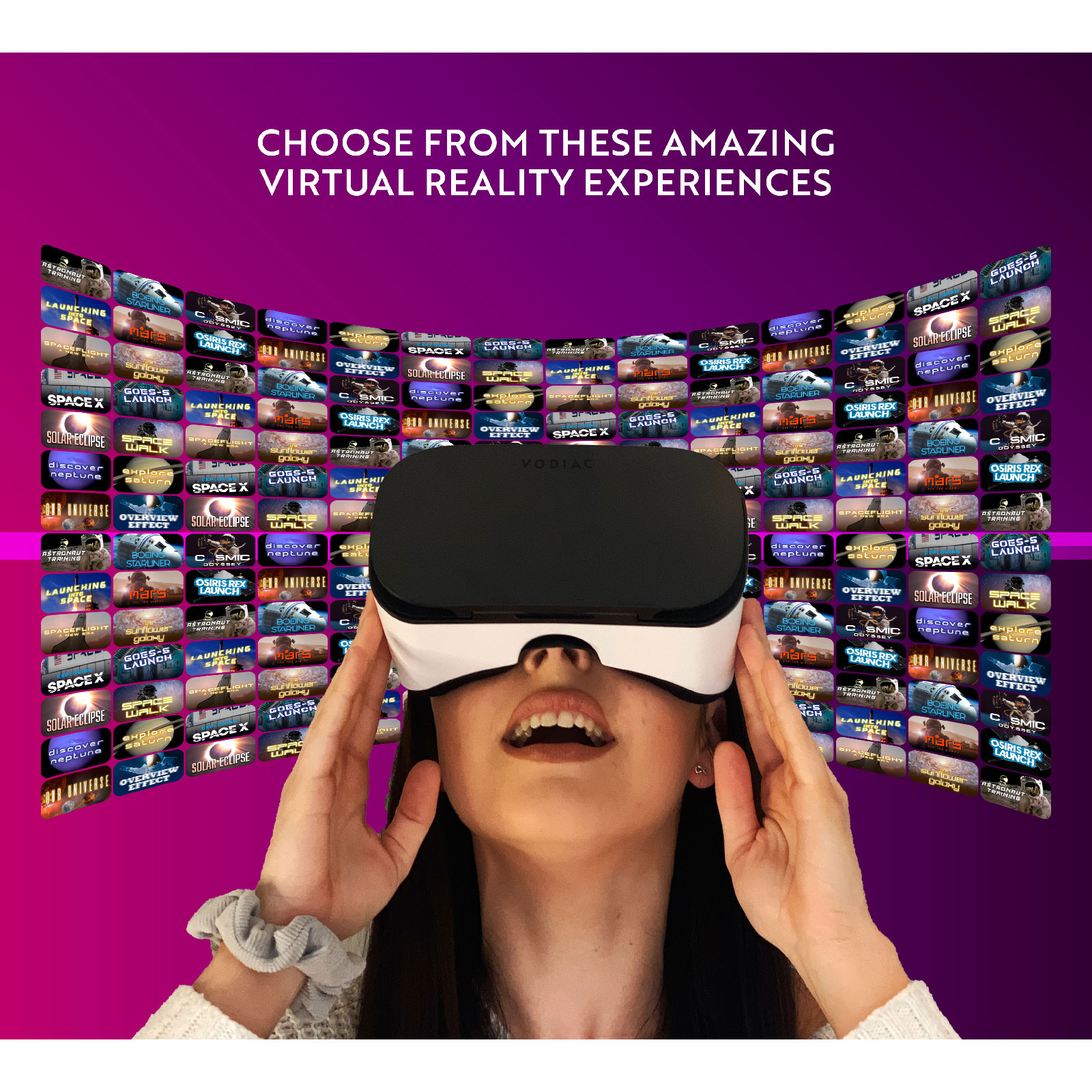 Vr Funan Vr Headset Diving Vr Game Girl Playing Shop Video Games