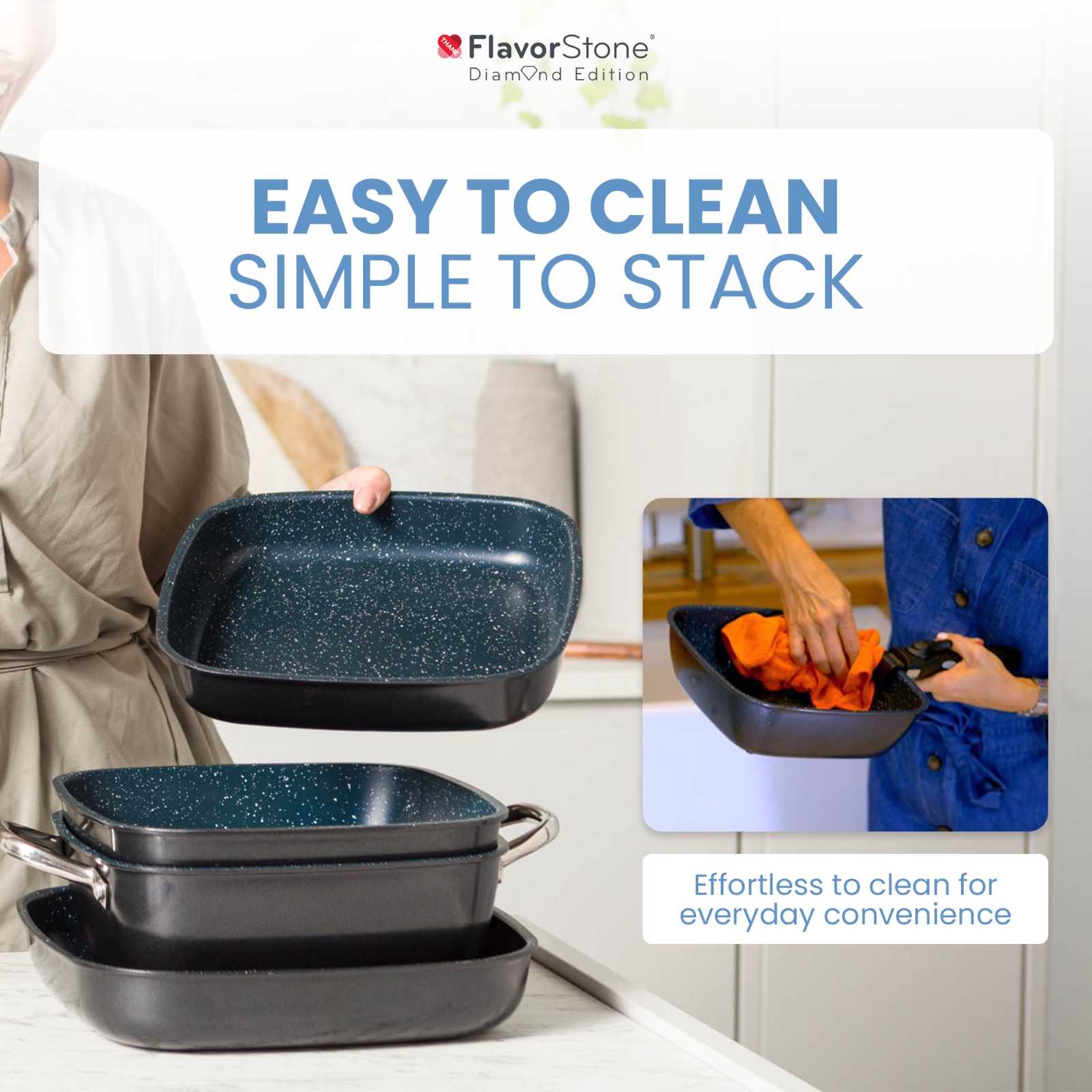 Flavorstone Diamond Kit |Chef's Collection - ShopOnTV
