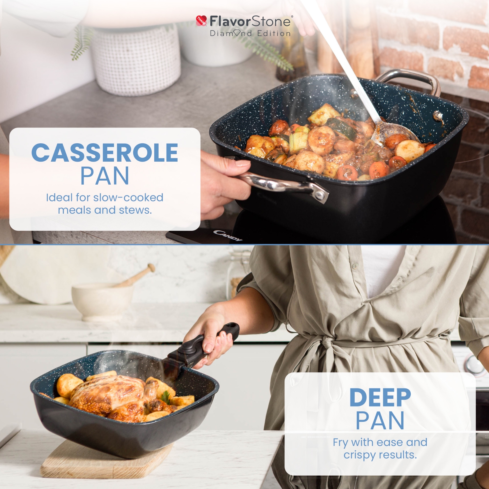 Flavorstone Diamond Kit |Chef's Collection - ShopOnTV