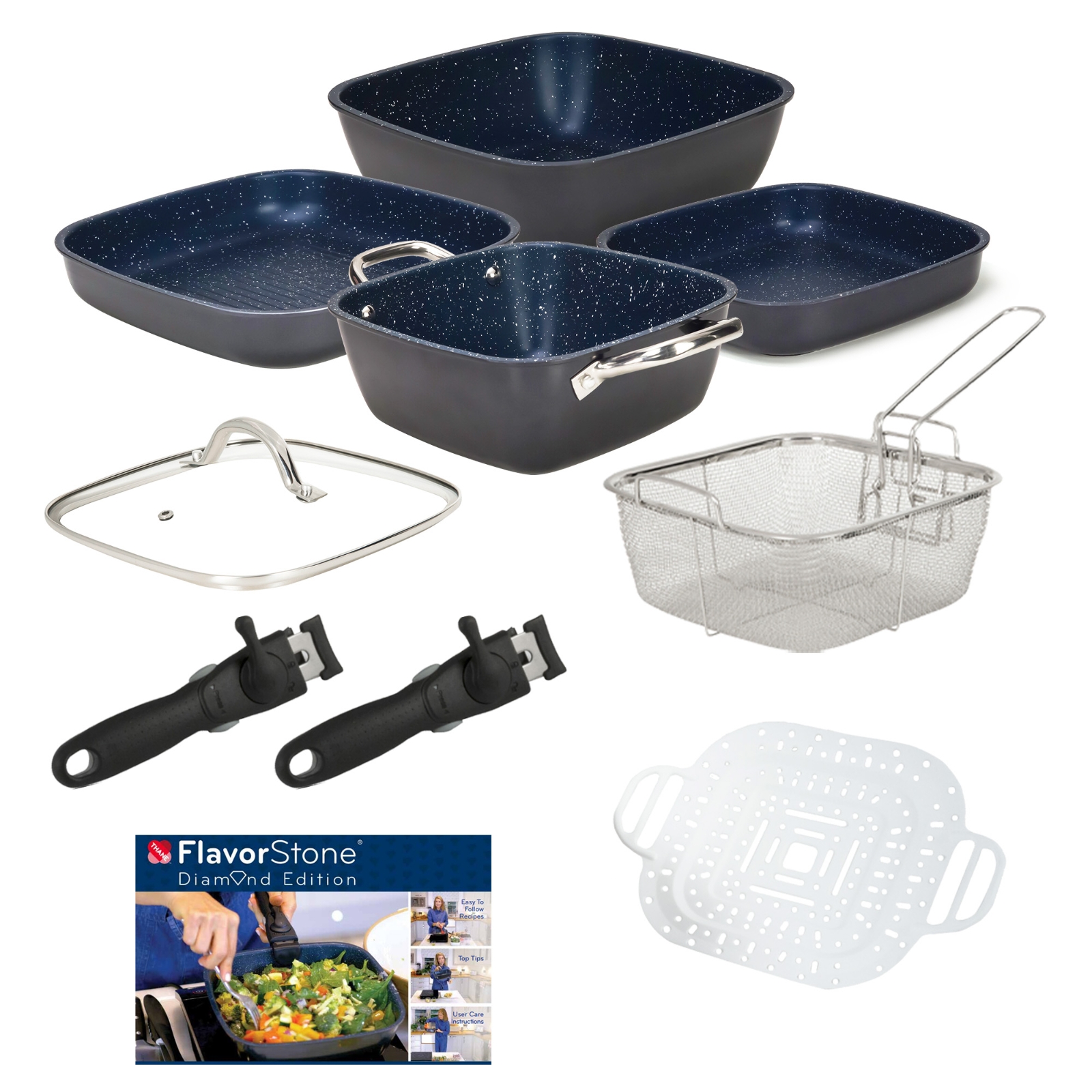 Flavorstone Diamond Kit |Chef's Collection - ShopOnTV