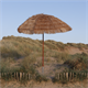 Gardenwize Straw Beach Umbrella - Umbrella