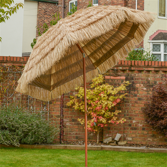 Gardenwize Straw Beach Umbrella - 530309