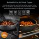 Tower T900160 Freedom 13pcs Cookware Set with Detachable Handles - 530956