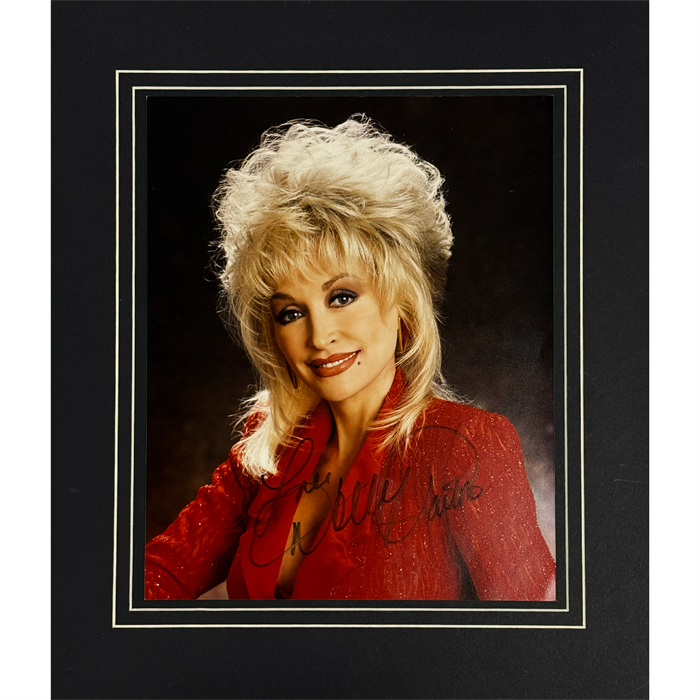 Dolly Parton 16x12"  Mounted Personally Signed Photo - 535142
