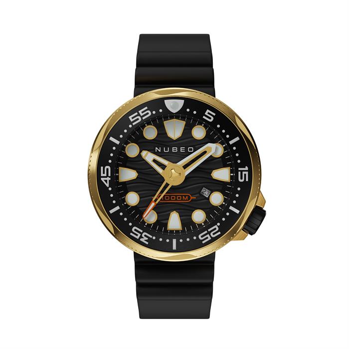 Nubeo Gents Ventana Automatic Watch with Silicone Strap - 537877