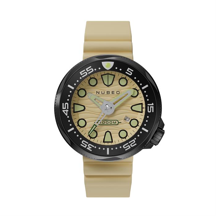 Nubeo Gents Ventana Automatic Watch with Silicone Strap - 537877