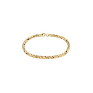 9K Yellow Gold Wheat Bracelet 7.5" - 544379