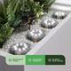Gardenwize Deck Lights Stone Effect - Pack of 8  - 544780